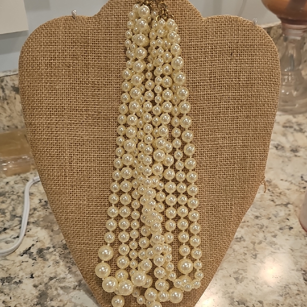 J. Crew String Of Pearls "20" Length"